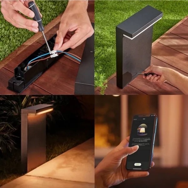 Philips 17455/30/P7 - LED RGB Kültéri lámpa Hue NYRO LED/13,5W/230V IP44