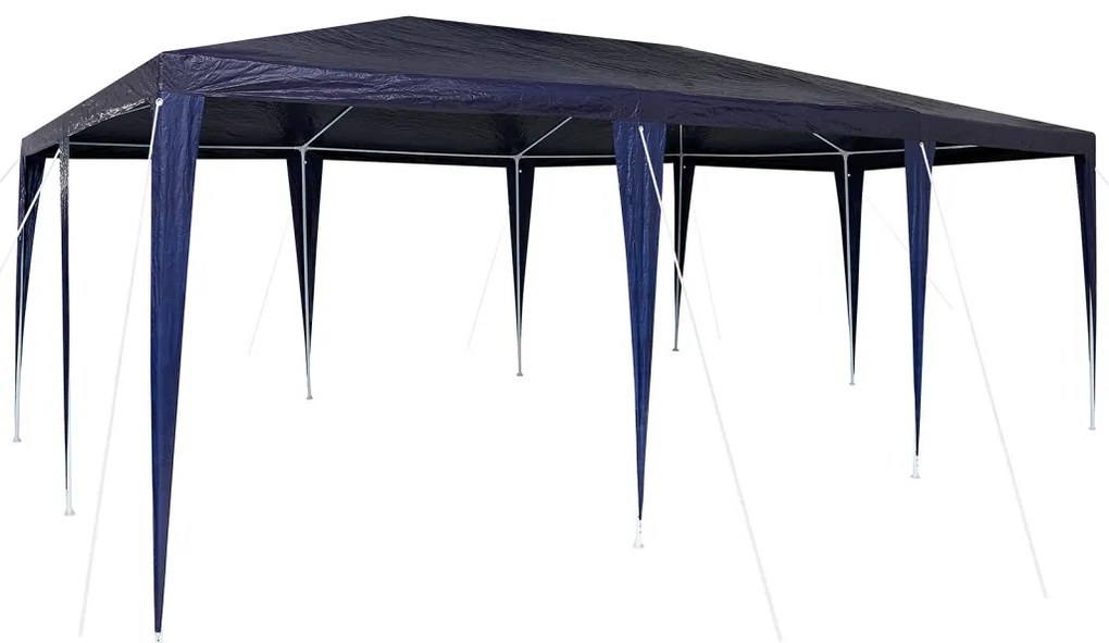 Parti Sátra Kék 6x4 m PE