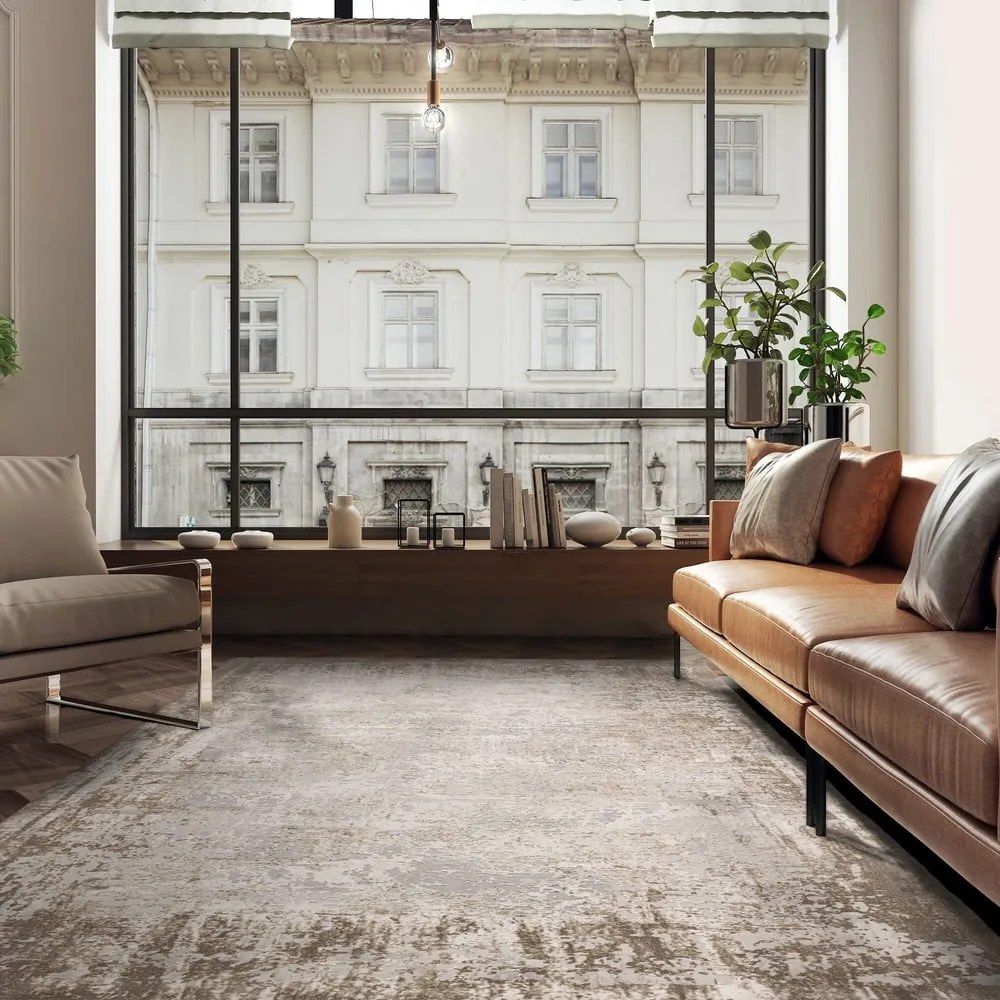 Bézs szőnyeg 80x150 cm Kuza – Asiatic Carpets