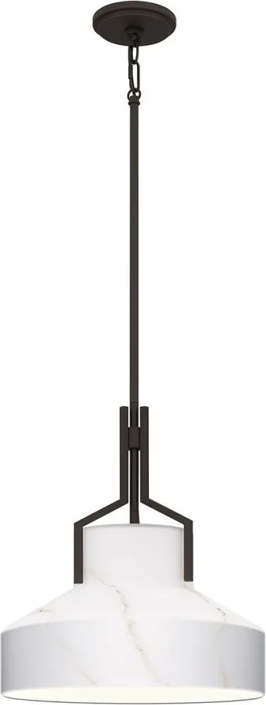 Quoizel Brecken QZ-BRECKEN-2P-OZ-OPAL Függőlámpa 2x60W/E27 IP20