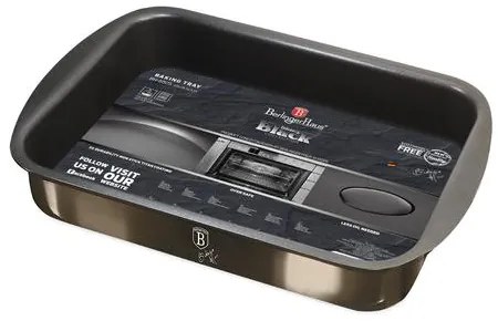 BerlingerHaus Tepsi (35 cm) Metallic Line Shiny Black Edition BH/6804A