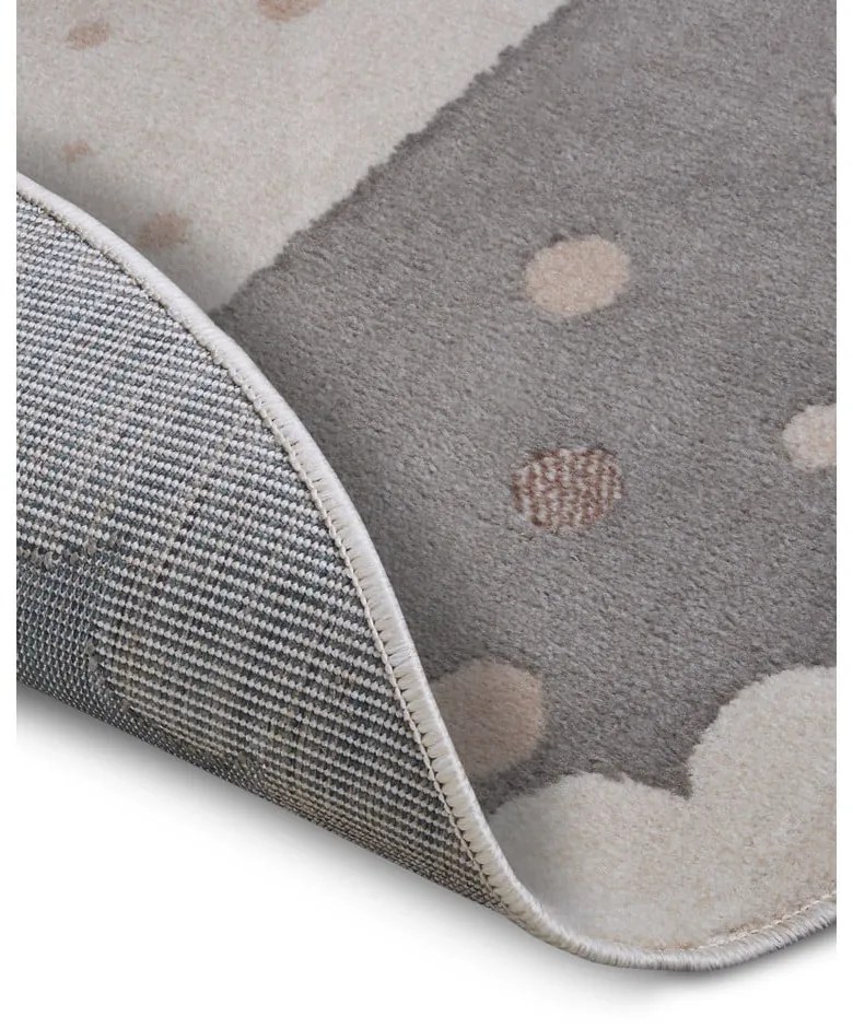 Szürke gyerek szőnyeg ø 100 cm Crown – Hanse Home