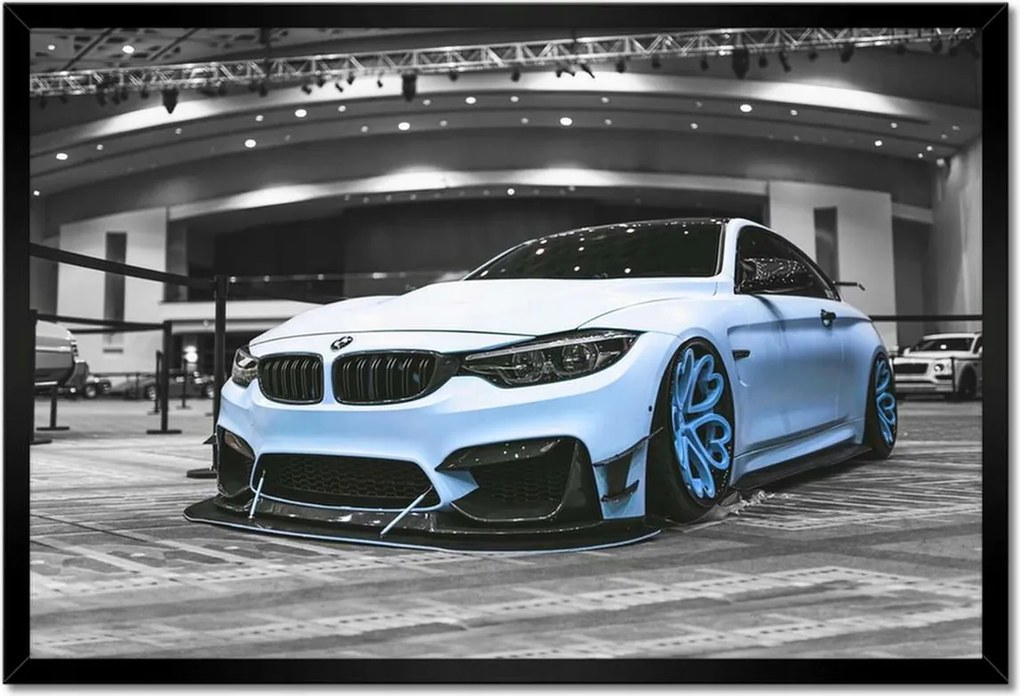Poszterek keretben 60x40 Alacsony profilú Bmw felnik