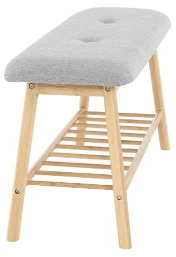 LAVIDA Typ 2 bambusz pad szürke