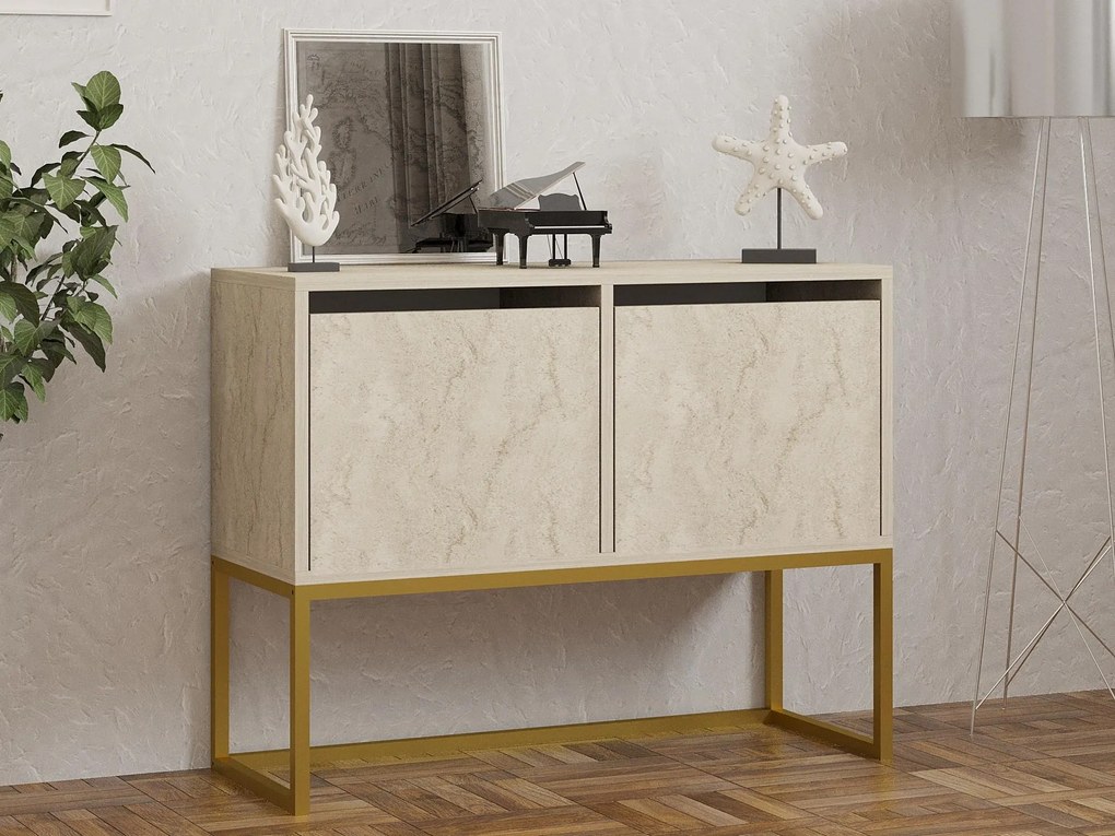 Szekrény Zematt (travertin). Akció -18%. 1101331