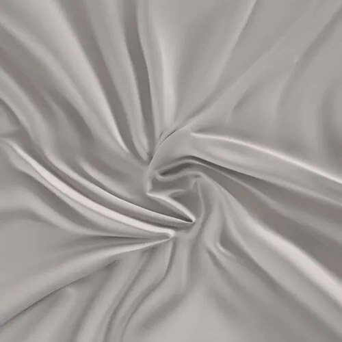 Kvalitex szatén lepedő rugalmas szalaggal világosszürke, 90 x 200 cm