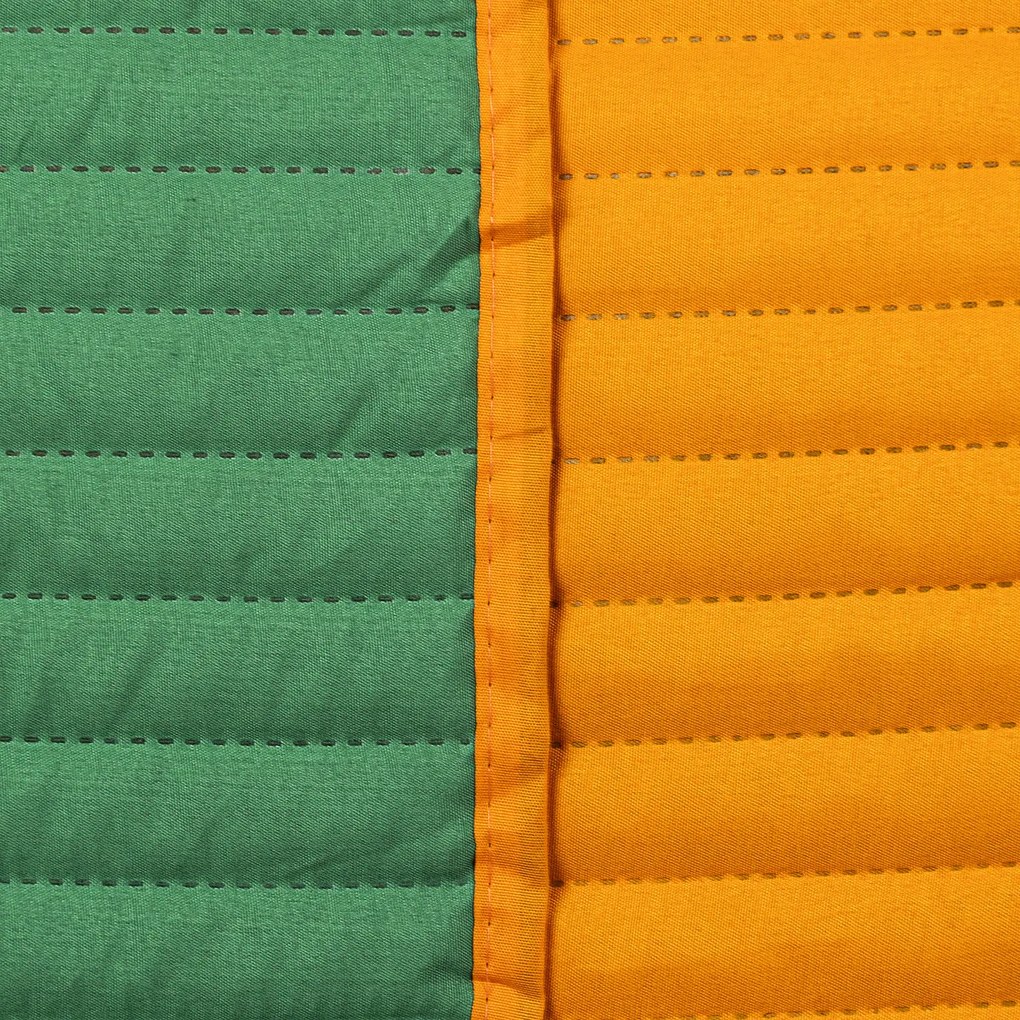4Home Doubleface ágytakaró narancssárga/zöld, 220 x 240 cm, 2 ks 40 x 40 cm