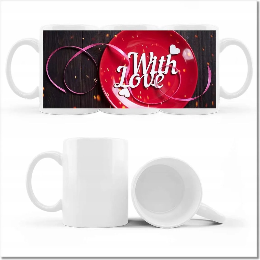 Fotó bögre Nőnap Ajándék Love