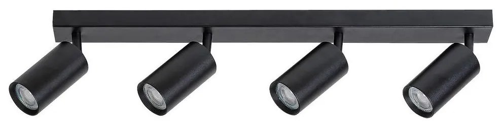 Rabalux Rabalux 2086 - Mennyezeti spotlámpa SOLO 4xGU10/25W/230V fekete RL2086