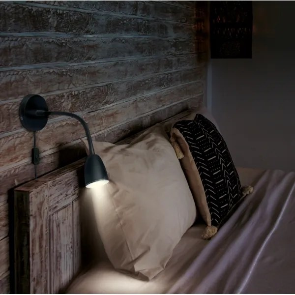 Brilagi - LED Dimmelhető fali kislámpa LED/4W/230V fekete