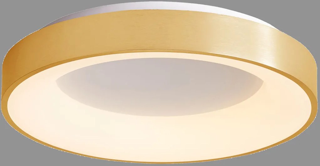 ITALUX 5304-850RC-GD-3 GIULIA Kerek Mennyezeti Lámpa Fehér, Csiszolt Arany LED IP20