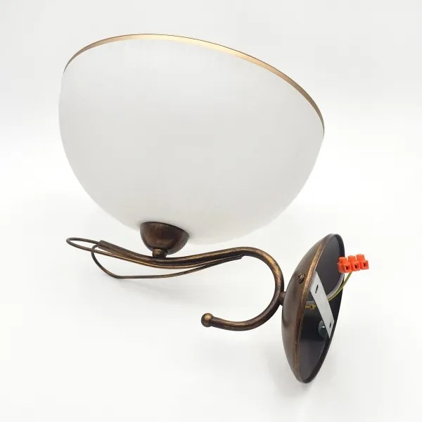 COBRA fali lámpa 1xE27/60W/230V bronz/patina