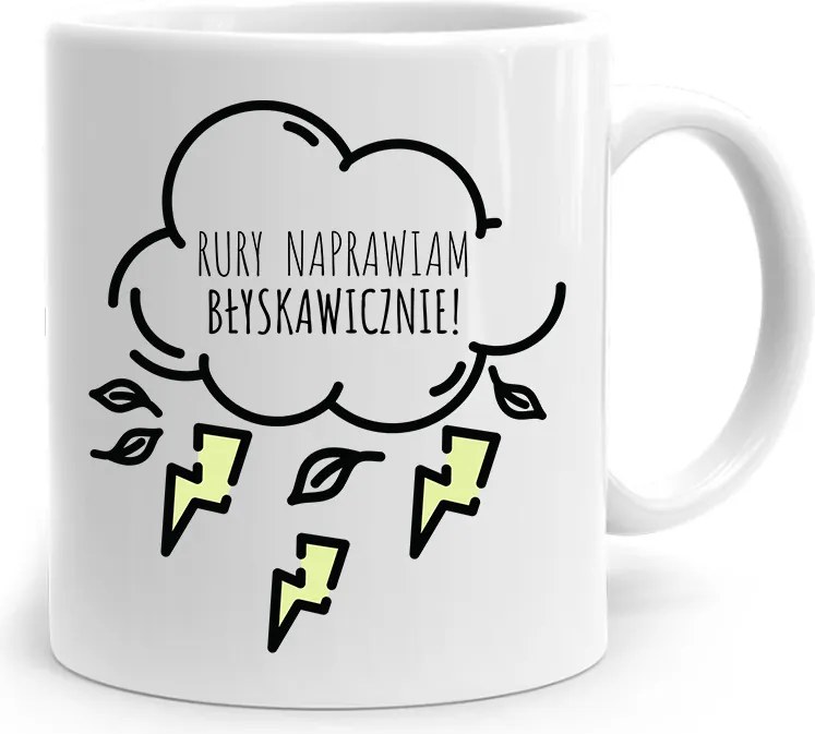 Bögre Ajándék Vízvezeték Szerelőnek Csövek Javítása fényképes nyomtatással