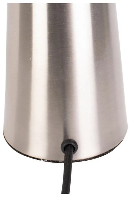 Sublime ezüstszínű asztali lámpa, magasság 51 cm - Leitmotiv
