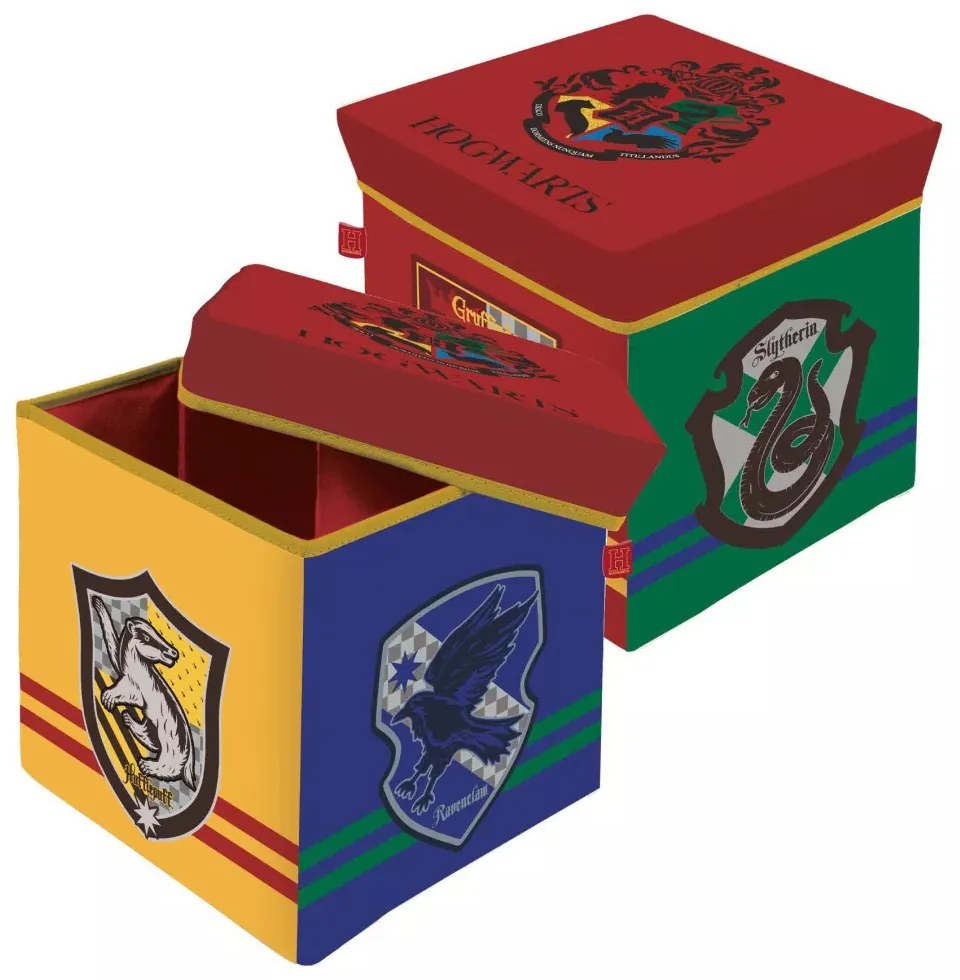 Harry Potter Hogwarts játéktároló 30×30×30 cm