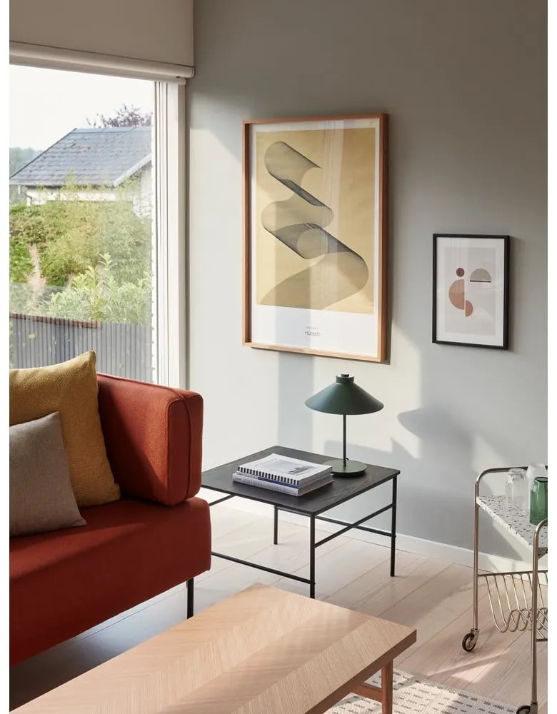 Sötétzöld asztali lámpa (magasság 38 cm) Shape – Hübsch