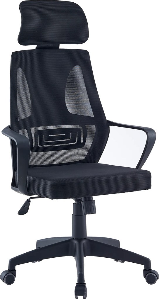 Irodai szék, fekete szövet, TAXIS NEW