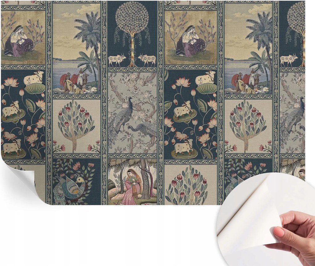 Dekoratív öntapadós fotótapéta irodába Romantikus jelenet 104x70 cm