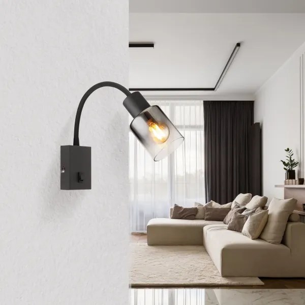 Globo 54308W - Fali lámpa HUBERTUS 1xE14/40W/230V