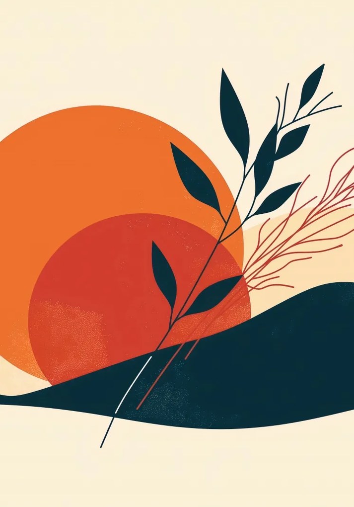 Poszter 70x100cm Alkonyat a csendben