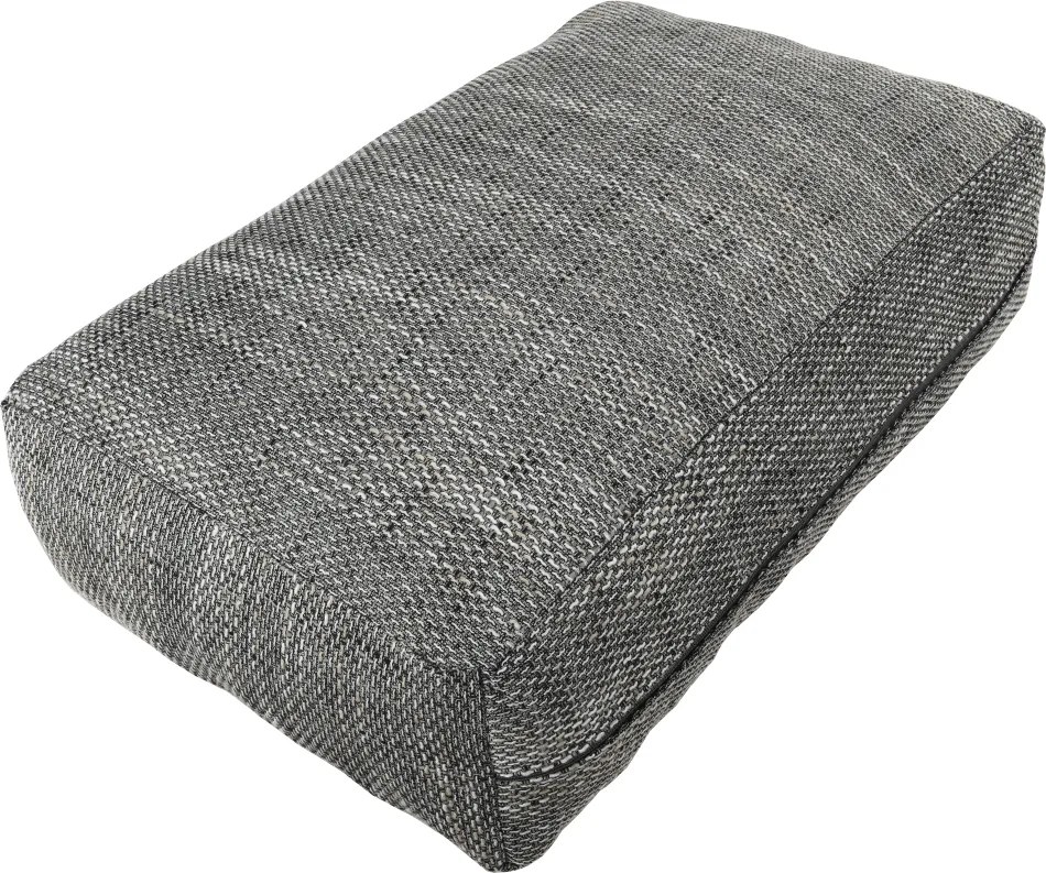 Sarokülőgarnitúra, barna/szürkésbarna melír, TRAMP