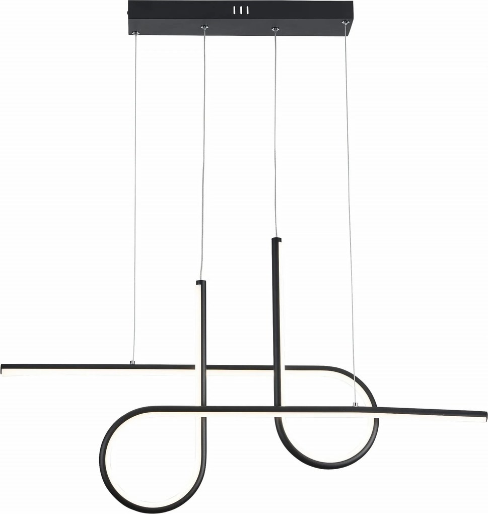 Barrel LED-es Reality függeszték lámpa modern fekete