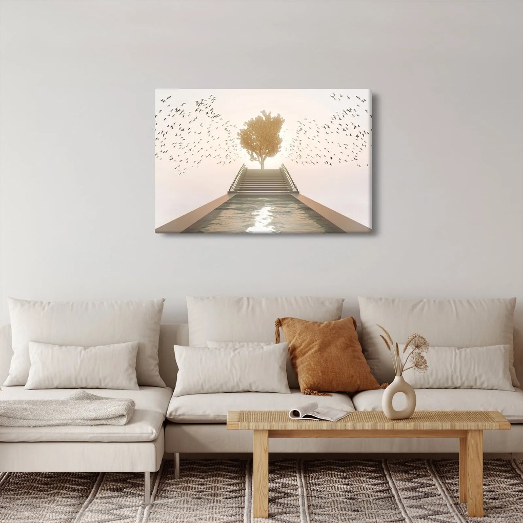 Kép - Híd az ismeretlenbe (90x60 cm)