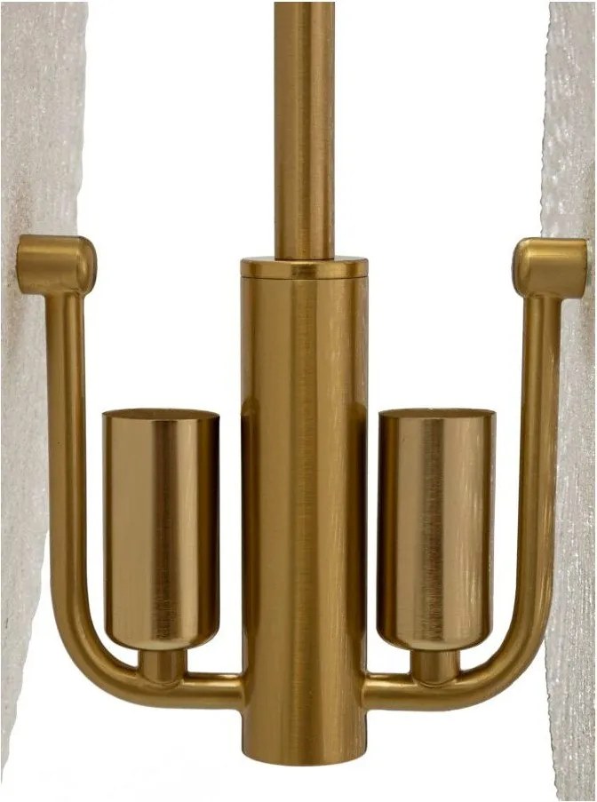 Aranyszínű függőlámpa üveg búrával Glass – Mauro Ferretti