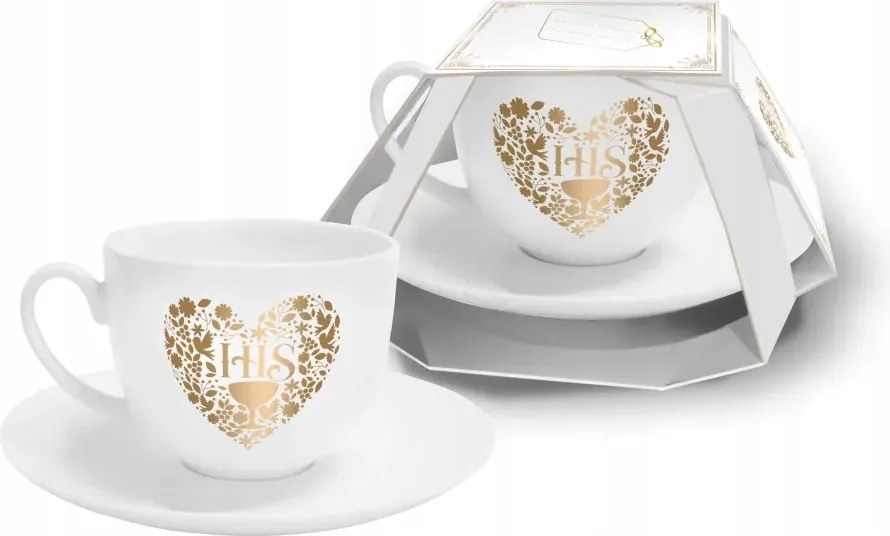 Áldozási Ajándéktárgy, Csésze, Ajándék elsőáldozásra Ihs