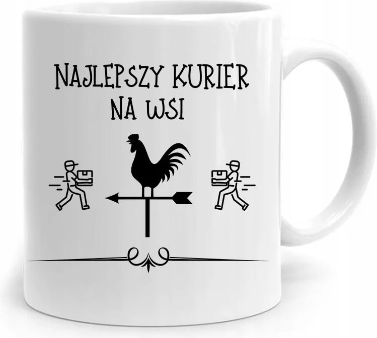 Bögre Ajándék Futárnak A Legjobb Futár Vidéken fényképes nyomtatással