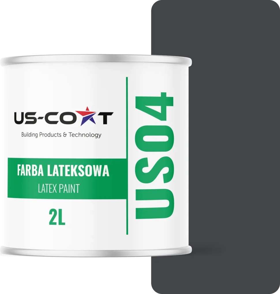 Latex Falfesték Fekete H0907 2L Mély Matt Mennyezeti Falakhoz