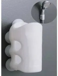 Szilikon zuhanyfej tartó - 2 db