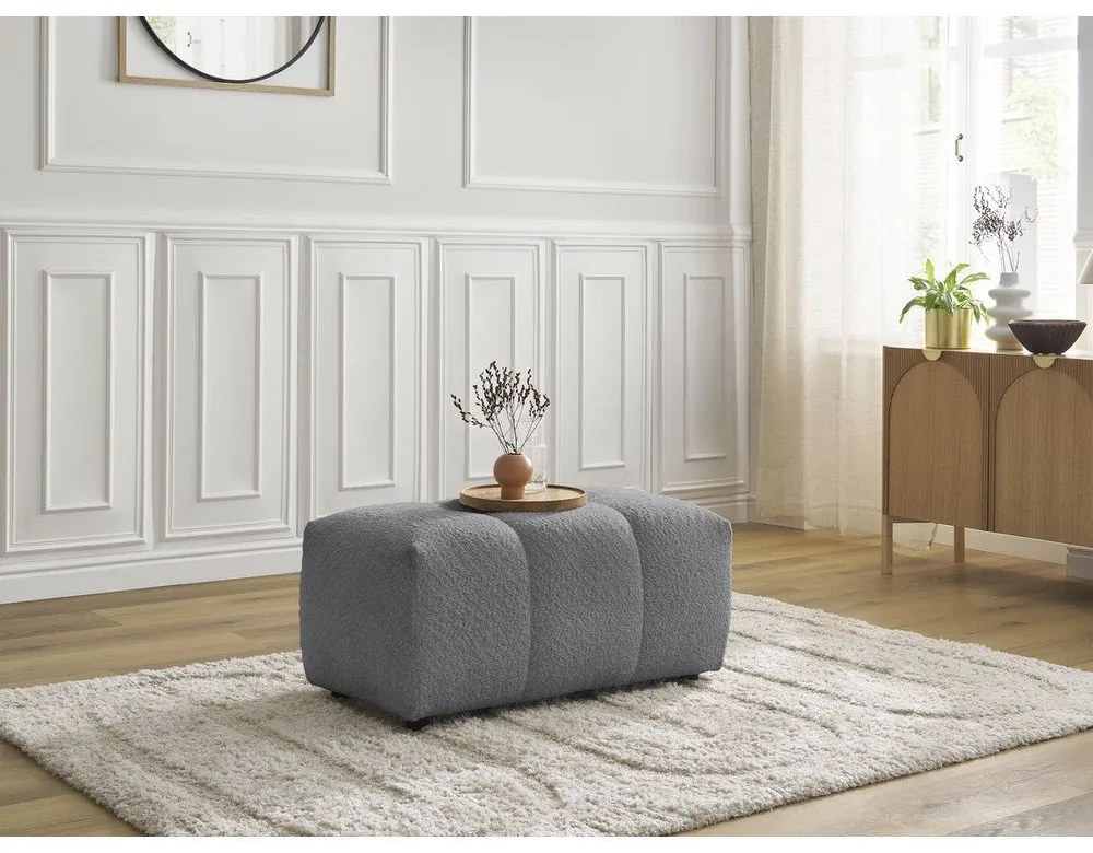 Szürke buklé lábtartó Roxelane – Bobochic Paris