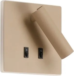 BRILAGI - LED fali spotlámpa ZAYA DOUBLE LED/8W/230V + LED/3W bézs