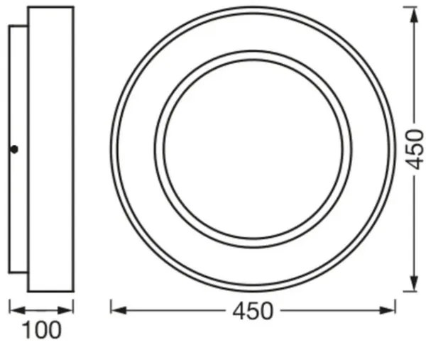 Ledvance SUN@HOME CIRCULAR LED 18,5W 230V Wi-Fi dimmelhető mennyezeti lámpa