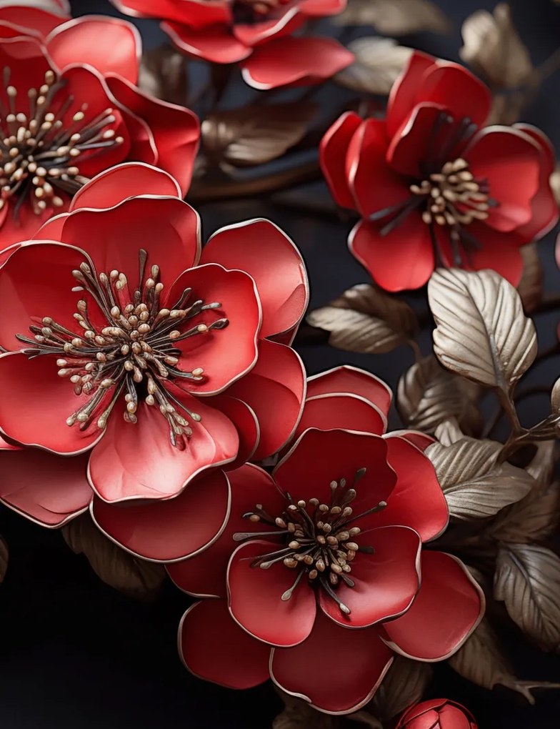 Poszter 50x65cm Virágos mese