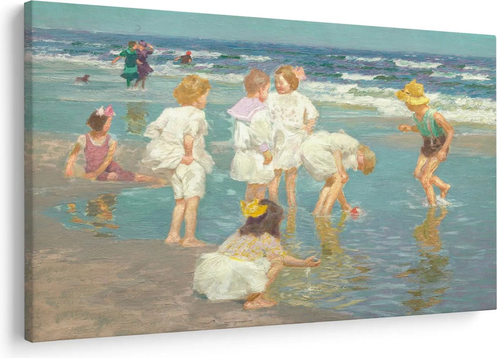Kép - Edward Henry Potthast, A Holiday, reprodukciók (90x60 cm)