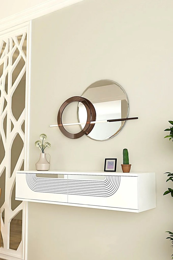 Meyra 120 - White, Silver