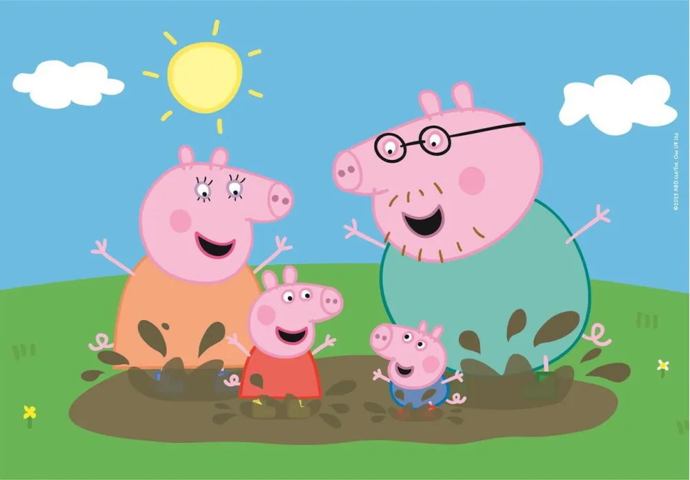 Peppa malac Free Day 2x20 db-os puzzle Clementoni