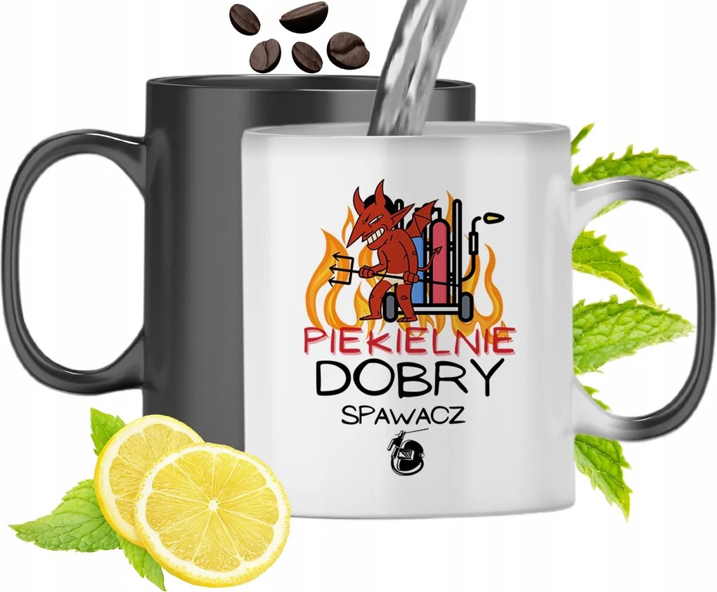 Mágikus Bögre Hegesztőknek Színváltós Nyomtatott Fényképpel