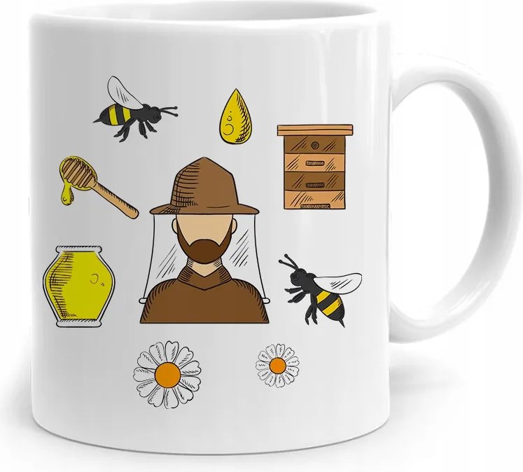 Ajándék Bögre Méhészeknek fényképes nyomtatással