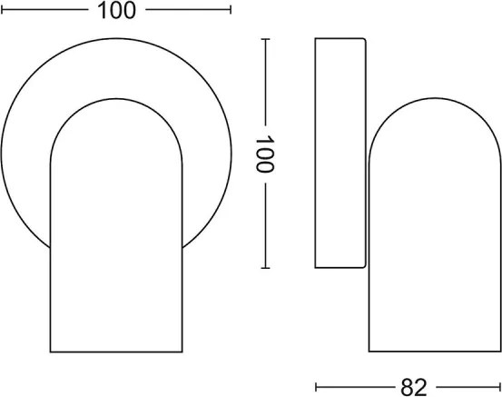 Philips - LED RGBW dimmelhető spotlámpa PONGEE 1xGU10/4,8W/230V fekete +távirányító