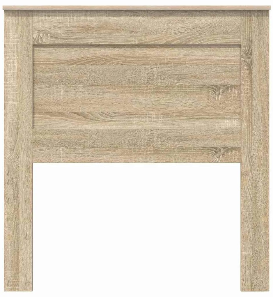 Fejtámla fejtámlával Sonoma tölgy 90 cm Faanyag