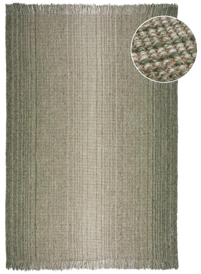 Zöld szőnyeg 60x110 cm – Flair Rugs