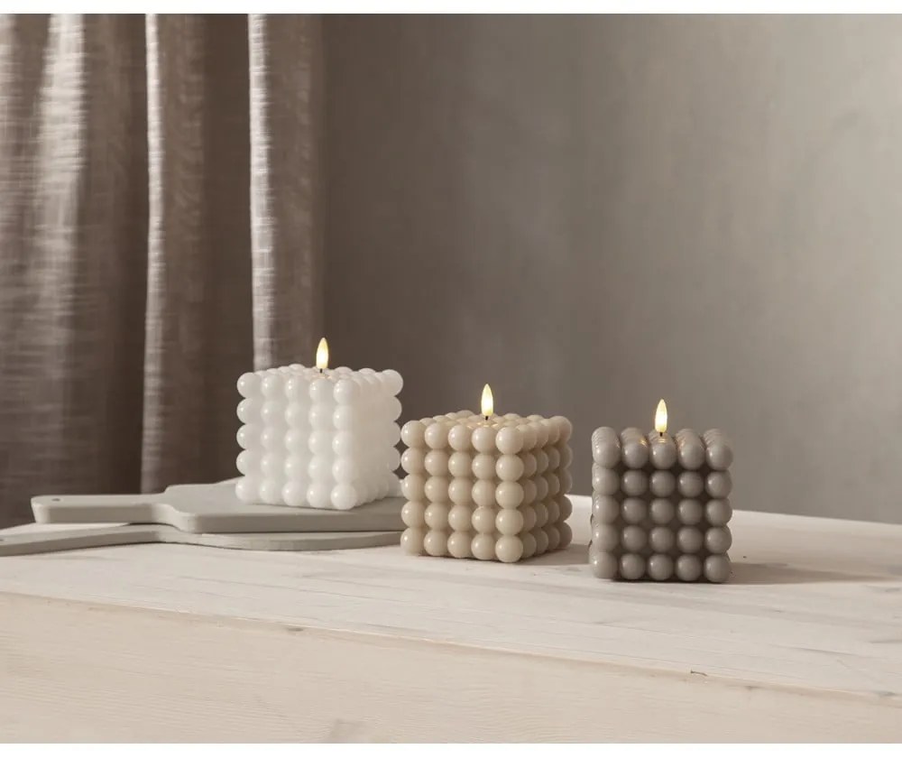 LED gyertya (magasság 12,5 cm) Flamme Dot – Star Trading