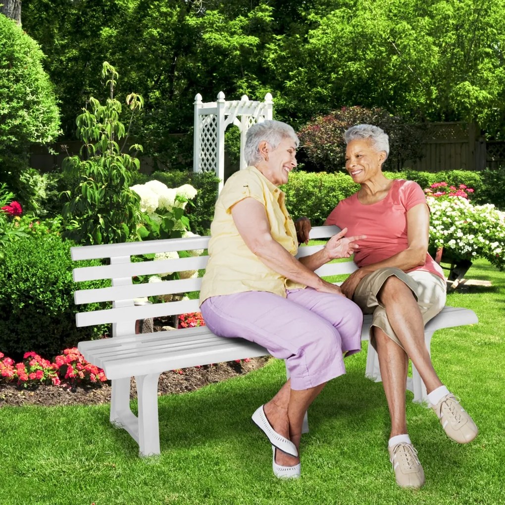 ORCHIDEA kerti pad, 145x49x74cm, fehér I.P.A.E-Progarden