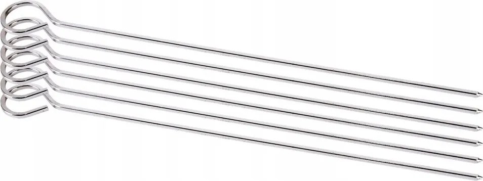 Acél Nyársak Húsgrillhez 4 Db