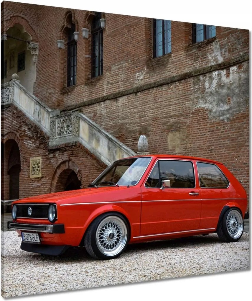Vászonkép 80x80 Volkswagen Golf 1 Egyes
