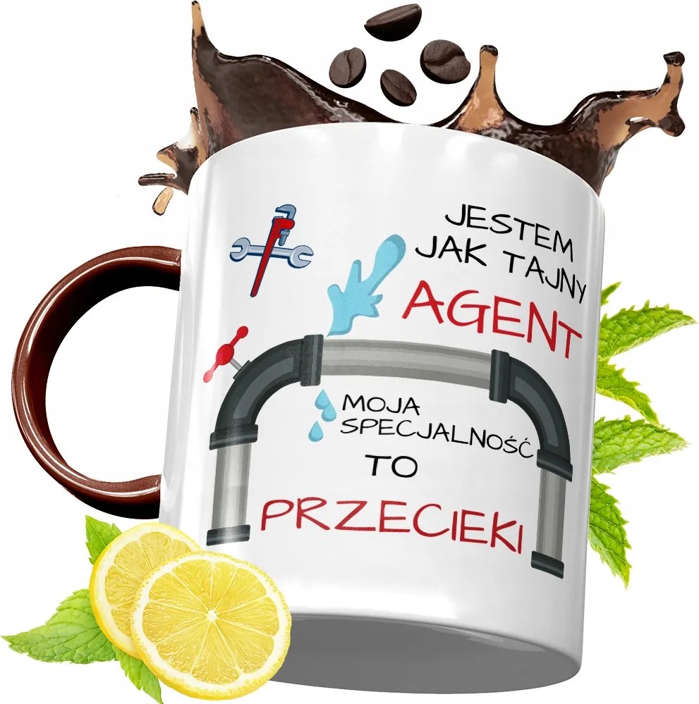 Bordó Bögre Vízvezeték Szerelőnek Születésnapi Ajándék fényképes nyomtatással