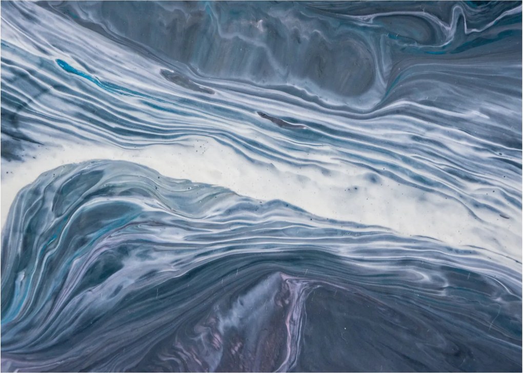 Az absztrakció képe (üvegen) (70x50 cm)